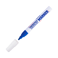 Маркер промышленный MunHwa PAINT MARKER PM-02 4.0мм нитрокраска синий (1/12/576)