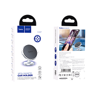 Держатель автомобильный HOCO CA87 на торпеду магнит серебряный (1/108)