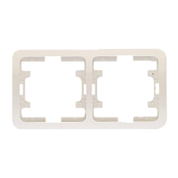 Вставка белая двойная Makel Mimoza (6/120)