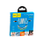 Кабель HOCO X21 Plus USB (m)-Type-C (m) 1.0м 3.0A силикон черный белый (1/28/168)