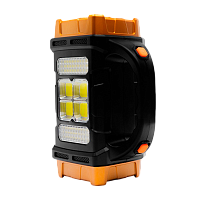 Фонарь прожектор Ultraflash LED38100 76LED+4COB от аккумулятора Type-C 4 режима+power bank (1/5/20)
