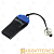 Картридер Smartbuy 711 USB2.0 microSD голубой