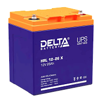 Аккумулятор свинцово-кислотный Delta HRL 12-26 X 12V 26Ah 