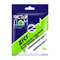 Средство Чистый дом Дуст от тараканов 50г (1/100)
