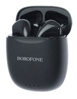Наушники вставные Borofone BW17 bluetooth 5.0 с микр. черный (1/32/128)