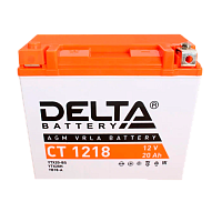 #Аккумулятор для мототехники Delta CT 1218 12V 18Ah (1/4)