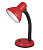 Светильник настольный Ultraflash UF-301 60W 230V E27 на основании красный (1/20)