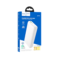 Внешний аккумулятор HOCO J87A 20000mAh 3.0A 20W 2USB/Type-C PD3.0 белый (1/36)