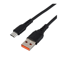 Кабель GoPower GP06M USB (m)-microUSB (m) 1.0м 2.4A ПВХ черный (1/200/800)