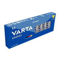 Батарейка Varta ENERGY LR6 AA BOX10 Alkaline 1.5V (4106) (10/400)