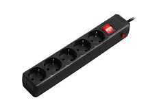 Сетевой фильтр Smartbuy SBSP-5-18-K 5р.С/З 16A 5м черный