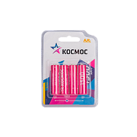 Аккумулятор бытовой Космос HR6 AA BL4 NI-MH 1500mAh (4/48/576)