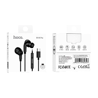 Наушники внутриканальные HOCO M101 Pro с микр. Type-C черный (1/126/756)