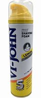 Пена для бритья VI-JOHN Lemon 200мл с маслом чайного дерева (1/6)