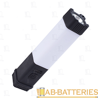 Фонарь универсальный Космос KOSAUMP6005 Premium 3W SMD от аккумулятора черный белый (1/12)