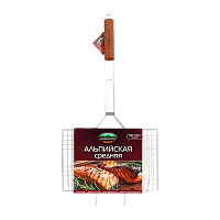 Набор плоских шампуров "ПИКНИЧОК", толщина 1,5мм, 45см, ширина 1см, 6шт. в бл + картон. упак (1/24)