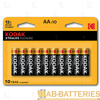 Батарейка Kodak XTRALIFE LR6 AA BL8+2 Alkaline 1.5V (10/120/480/19200)