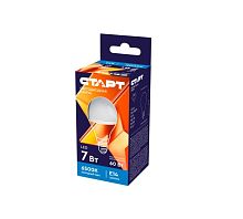 Лампа светодиодная Старт Sphere G45 E14 7W 6500К 220V шар WS (1/10/100)