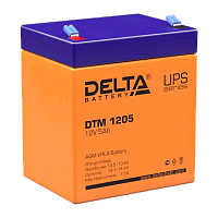 #Аккумулятор свинцово-кислотный Delta DTM 1205 12V 5Ah (1/10)