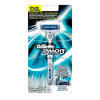 Бритва Gillette "MACH3 TURBO" 3 лезвия 1 кассета ENG (1/6)