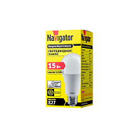 Лампа люминесцентная Navigator SFW10 E27 15W 4000К 230V спираль (1/12/108)