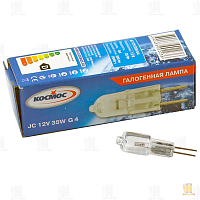 Лампа галогенная Космос JC G4 35W 12V прозрачная