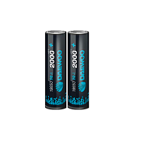 Аккумулятор Li-ion Daewoo 18650 БОКС2 2000mAh б/з (2/20/200) 