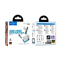 Наушники вставные HOCO EQ16 bluetooth 5.3 с микр. синий (1/14/140)