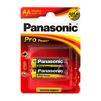 Батарейка Panasonic PRO Power LR6 AA BL2 Alkaline 1.5V (2/24/120) 