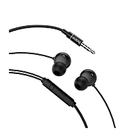 Наушники внутриканальные HOCO M44 с микр. черный (1/16/160)
