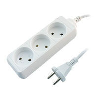 Удлинитель Старт S 3р.Б/З 10A 1.5м IP20 белый (1/20)