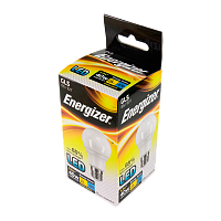 Лампа светодиодная Energizer GLS E27 5.5W 3000К 220-240V шар S8617 матовая (1/12/72)