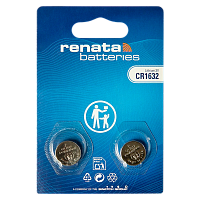 Батарейка Renata CR1632 BL2 Lithium 3V (2/20/200) 