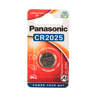 Батарейка Panasonic Power Cells CR2025 BL1 Lithium 3V CN (Китай) (1/5/200)