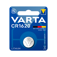 Батарейка Varta ELECTRONICS CR1620 BL1 Lithium 3V (6620) (1/10/100) 