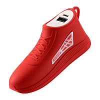 Внешний аккумулятор Remax RPL-57 Running Shoe 2500mAh 1.0A 1USB красный (1/60)