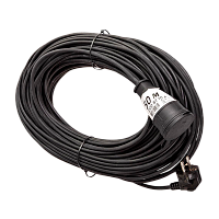 Удлинитель шнур КОСМОС 50м 1 гнездо КГ 2х1.0 мм 10А 220-350В 3500Вт каучук IP44 Россия УХз16