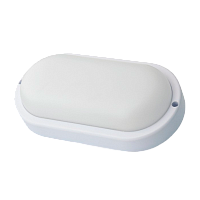 Светильник влагозащищенный Ultraflash LBF-0408 8W 220V LED IP65 85мм белый (1/40)