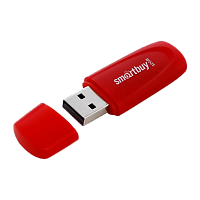 Флеш-накопитель Smartbuy Scout 32GB USB2.0 пластик красный