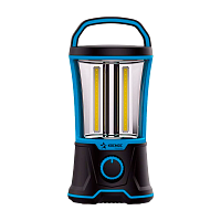 Фонарь туристический Космос 6011 Premium 12W COB от аккумулятора черный голубой (1/10)