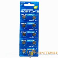 Батарейка ROBITON STANDARD R-AG6-BL10 AG6 BL10 (10/200/4000)
