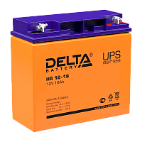 Аккумулятор свинцово-кислотный Delta HR 12-18 12V 18Ah (1/2)