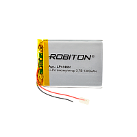 Аккумулятор ROBITON LP414661 3.7В 1300мАч PK1 (1/10/250)