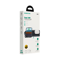 Беспроводное З/У Borofone BQ7 2.0A 10W черный (1/11/66)