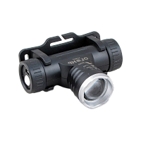 Фонарь налобный Без бренда Н-993 от аккумулятора ZOOM черный