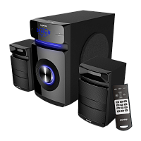 Колонки 2.1 Smartbuy MAJESTY 60W bluetooth 5.0 FM/SD Jack 3.5мм черный 
