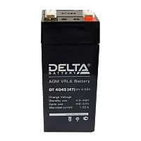 Аккумулятор свинцово-кислотный Delta DT 4045 (47) 4V 4.5Ah (1/20/720)