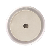 Ночник Camelion NL-264 "Круг с фотосенсором" 0.6W 220V в розетку белый (1/30/120)