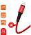 Кабель GoPower GP02L USB (m)-Lightning (m) 1.0м 2.4A нейлон красный (1/200/800)