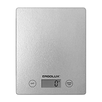 Весы кухонные Ergolux ELX-SK02-C03 электронные 5кг серый (1/20)
